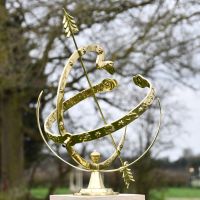View of the Serpent Armillary From the Side