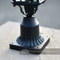 Traditional Gas lantern Inspired Pillar Light Base Plate