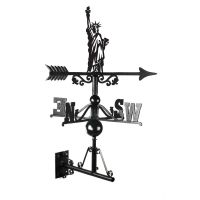 Saute of Liberty Weathervane Finished in Black