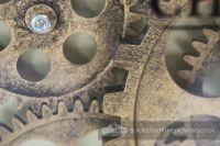 Steam Punk Design Wall Clock