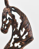 Steed"s Shadow Cast Aluminium Interior Ornament close up of mane