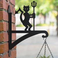 Steel "Red Devils" Hanging Basket Bracket Steel "Red Devils" Hanging Basket Bracket