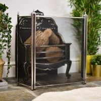 Steel & Iron Square Fire Guard Steel & Iron Square Fire Guard