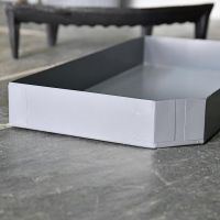 Close-up of the Design of the Steel "Basket" Ash Pan