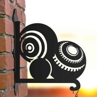 Steel Hanging Basket Bracket with Bowls Collection Topper