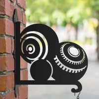 Steel Bowls Collection Hanging Basket Bracket