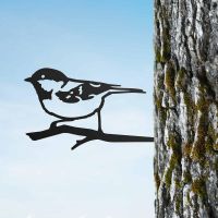 Steel Coal Tit Tree Spike - Black