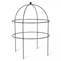 Domed Plant Support Created From Steel 