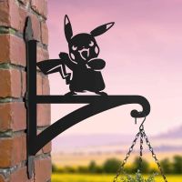 Steel First Evolution Yellow Electric Character Hanging Basket Bracket in Situ