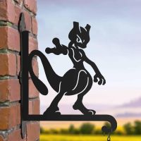 Steel Hanging Basket Bracket with Generation I Legendary Psychic Character Motif Steel Hanging Basket Bracket with Generation I Legendary Psychic Character Motif