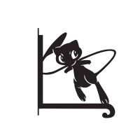 Steel Generation I Psychic Character Hanging Basket Bracket on White Background Steel Generation I Psychic Character Hanging Basket Bracket on White Background