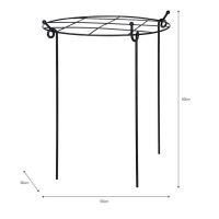 Steel Grate Plant Support Dimensions Steel Grate Plant Support Dimensions