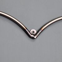 Close-Up of Wall Fixing on Steel Heart Hanging Wall Art