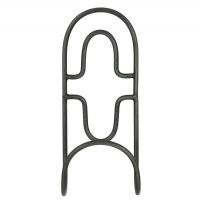 "Hook" Wall Mounted Hose Holder Created From Steel  "Hook" Wall Mounted Hose Holder Created From Steel