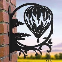 Steel Hot Air Balloon Hanging Basket Bracket