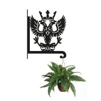 Steel Mercian Regiment Hanging Basket Bracket with Planter