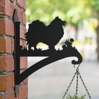 Steel Pomeranian Dog Hanging Basket Bracket Steel Pomeranian Dog Hanging Basket Bracket