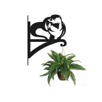 Steel River Otter Hanging Basket Bracket with Planter