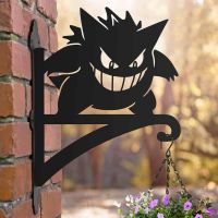 Steel Hanging Basket Bracket with Second Evolution Purple Monster Topper