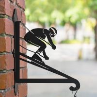 Steel Skiing Hanging Basket Bracket 