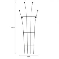 Steel Wall Mounted Plant Trellis Dimensions 