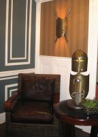 "Knights of the Vale" Fleur De Lys Suit Of Armour Table Lamp "Knights of the Vale" Fleur De Lys Suit Of Armour Table Lamp