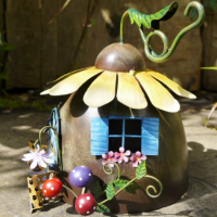 Sunflower Fairy Flower House Ornament