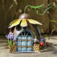 Sunflower Fairy Flower House Ornament