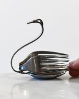 Scale view of scrap metal art sculpture