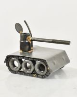 The Tank Recycled Metal Sculpture