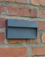 In situ photo of garden wall light