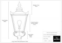Technical Specifications of Lamp Post Replacement Lantern Technical Specifications of Lamp Post Replacement Lantern