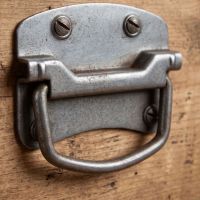 The Cotswold Heavy Duty Trunk Drop Handle Showing a Close up of the Lifting Grip Handle - Digital Illustration