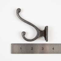 The Georgian Square Mounting Plate Hat and Coat Hook - 100mm