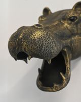 The Kalahari the Hippo Wall Sculpture Showing the Detailed Mouth and Nose