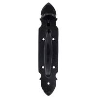 The "Avice" Suffolk Latch  Handle on a White Background