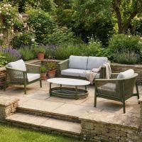 The "Chester" Outdoor 4-Seater Furniture Set Digital Illustration