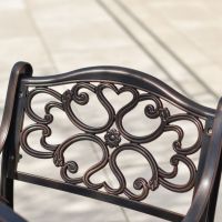 Traditional Ornate Pattern on the Back of the Chair Traditional Ornate Pattern on the Back of the Chair