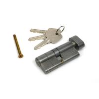 The 35/35 5-Pin Euro Cylinder Thumbturn Lock Keyed to Differ in Pewter with Keys and Bolt 