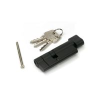 The 35/45T 5-Pin Euro Cylinder Thumbturn Lock Keyed to Differ in Aged Bronze with Keys and Bolt 