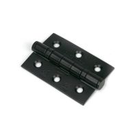 The 3" "Harrogate" Premium Ball Bearing Butt Hinge Sold as a Pair in a Black Finish