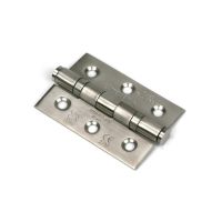 The 3" "Harrogate" Premium Ball Bearing Butt Hinge Sold as a Pair in a Satin Stainless Steel Finish