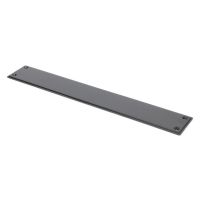 The Antique Bronze 425mm Linear Period Fingerplate Door Push Plate