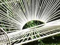 "Horizons” Wrought Iron Garden Seat