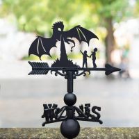 Weathervane with The Children & The Dragon Motif