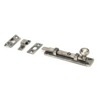 The Classic Straight Window Bolt 4" in a Antique Pewter Finish The Classic Straight Window Bolt 4" in a Antique Pewter Finish