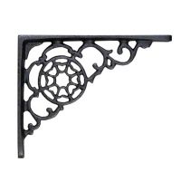 Gothic Iron Shelf Bracket 13 x 15cm