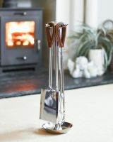 "The Contra" Companion Set With Leather Handles In Situ