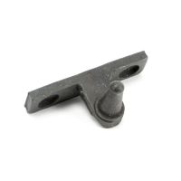 The Cranked Window Peg Rest in Beeswax on a White Background 