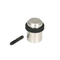 The Cylindrical Floor Mounted Door Stop with Screw 
